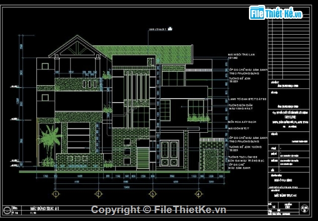 3 tầng,biệt thự,nhà phố,bản vẽ,kiến trúc,điện nươc